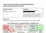 First year seminar instructional materials - Justice is the Best Medicine: Reimagining Healthcare and the Medical Industrial Complex