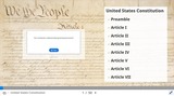 The United States Constitution, 1789 [H5P Interactive Content]