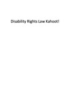 Disability Rights Law Kahoot!
