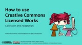 How to use creative commons licensed works