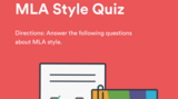 MLA Style Quiz