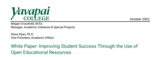 Improving Student Success Through the Use of Open Educational Resources