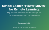 Remote Learning: District Planning for Improvement