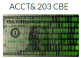 ACCT& 203 CBE Principles of Accounting III