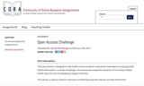 Open Access Challenge