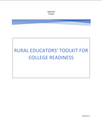Rural Educators' Toolkit for College Readiness