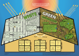 White vs Green - Comparing white and green roofs as a mitigation strategy