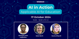 AI in Action: Applicable AI for Education