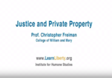 Justice and Private Property