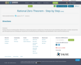 Rational Zero Theorem - Step by Step