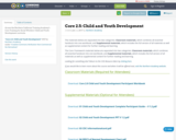 Core 2.5: Child and Youth Development