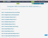 Computer Skills Curriculum For Adult Learners