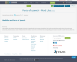 Parts of speech - Mad Libs