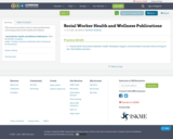 Social Worker Health and Wellness Publications