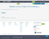 MyMaps: Let your fingers do the walking
