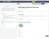 Philosophical Inquiry for Classroom