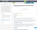 Planning a kitchen garden– plant what where?