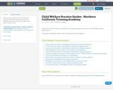 Child Welfare Practice Guides - Northern California Training Academy