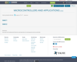 MICROCONTROLLERS AND APPLICATIONS