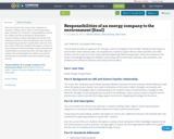 Responsibilities of an energy company to the environment (final)