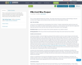 PBL Civil War Project 