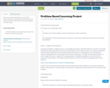 Problem Based Learning Project