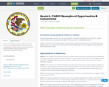 Grade 4 - PARCC Examples of Opportunities & Connections