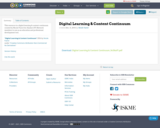 Digital Learning & Content Continuum