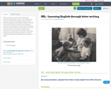 ESL - Learning English through letter writing
