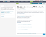 School Librarians Advancing STEM Learning, Year 3 NC Webinar 1