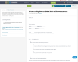 Human Rights and the Role of Government