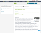 Research Writing: The Basics