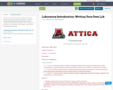 Laboratory Introduction:  Writing Your Own Lab