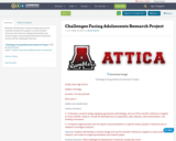 Challenges Facing Adolescents Research Project