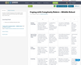 Coping with Complexity Rubric —Middle School