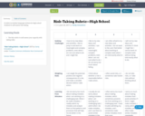 Risk-Taking Rubric—High School