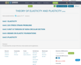 THEORY OF ELASTICITY AND PLASTICITY