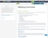 I-DEA Summer Course Package