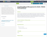 Long Term Money Management for Adults - Mobile Learning Remix