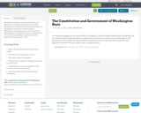 The Constitution and Government of Washington State
