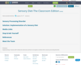 Sensory Diet-The Classroom Edition