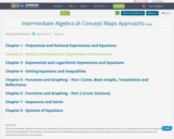 Intermediate Algebra (A Concept Maps Approach)
