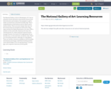 The National Gallery of Art: Learning Resources