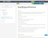 Group Writing and Performance