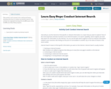 Learn Easy Steps: Conduct Internet Search