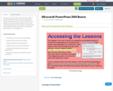Microsoft PowerPoint 2010 Basics