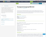 Transparent Language (Review)