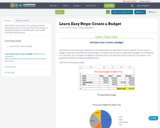 Learn Easy Steps: Create a Budget