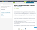 Learn Easy Steps: Manage Your Files and Folders