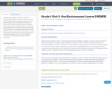 Grade 1: Unit 2- Our Environment: Lesson 3 REMIX